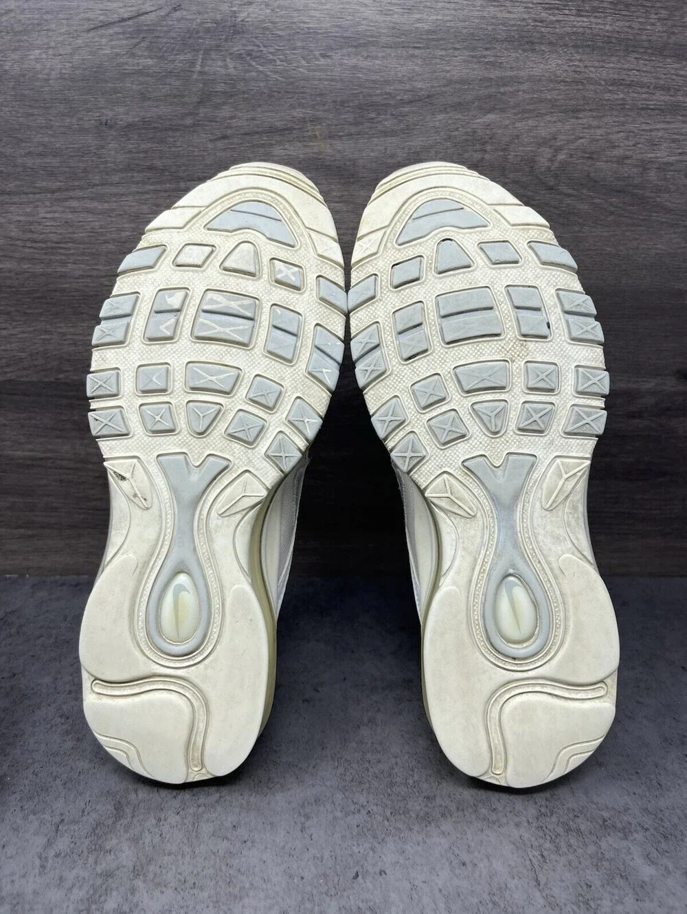 Nike Air Max 97 Pure Platinum White Womens Size 8 Sneakers 921733-100